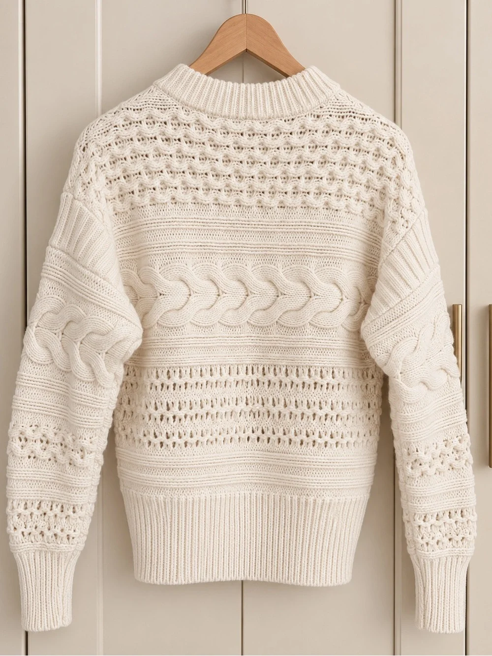 IRO Paris Larah Cable Knit Sweater